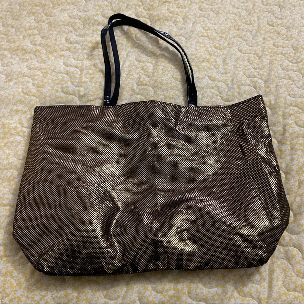 Lancome Gold Bag
